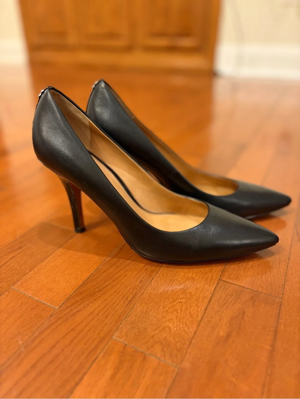 Coach | Classic Black Pointed-Toe Stiletto Pumps 4in